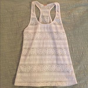 Poof Crochet Racerback Tank